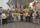 कांग्रेस का जोरदार विरोध प्रदर्शन देश में लगातार बढ़ती महंगाई,आर्थिक मंदी और पेट्रोल-डीजल के दामों में बेतहाशा बढ़ोतरी के खिलाफ..