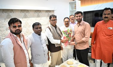 वित्त मंत्री ओपी चौधरी का कांकेर आगमन पर आत्मीय स्वागत  
