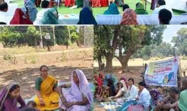 मनेंद्रगढ़ के दूरस्थ गांवों में स्वास्थ्य सेवाओं की नई पहल, हर गुरुवार लग रहा निःशुल्क स्वास्थ्य शिविर, ग्रामीणों को घर के पास मिल रही है उपचार सुविधा,