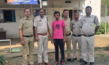 माँ की हत्या करने वाला हत्यारे पुत्र को पुलिस ने किया गिरफ्तार।