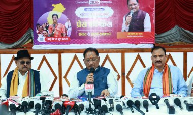 जनकल्याणकारी योजना, कानून व्यवस्था और विकास कार्य सरकार की प्राथमिकता- विष्णुदेव साय,,,