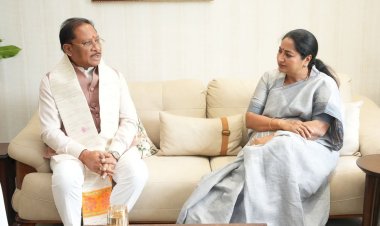 नई दिल्ली में मुख्यमंत्री विष्णु देव साय ने दिल्ली की मुख्यमंत्री रेखा गुप्ता से की सौजन्य भेंट,,,