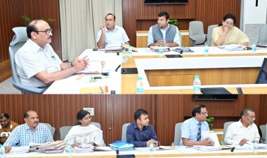 छत्तीसगढ़ रेल विकास को रफ्तार: मुख्य सचिव की अध्यक्षता में कटघोरा-डोंगरगढ़ रेल लाइन परियोजना की समीक्षा,