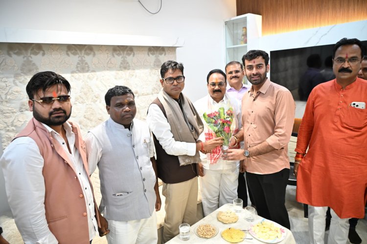 वित्त मंत्री ओपी चौधरी का कांकेर आगमन पर आत्मीय स्वागत  