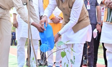 मुख्यमंत्री श्री विष्णु देव साय ने ‘एक पेड़ मां के नाम’ अभियान के तहत किया पीपल का पौधारोपण,