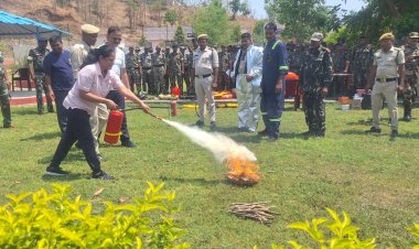 विश्व पर्यावरण दिवस पर 18 वीं वाहिनी CAF में पर्यावरण संरक्षण और अग्नि सुरक्षा का अनूठा संगम,