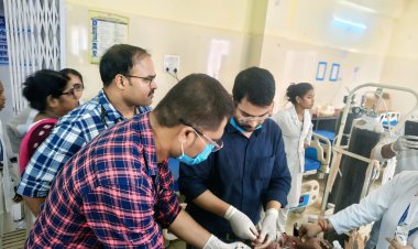 मेडिकल कॉलेज स्तर के दो गंभीर मरीजों की 220 बिस्तरीय अस्पताल मनेंद्रगढ़ में सफल इलाज, डेढ़ घंटे में दोनों की बचाई गई जान,