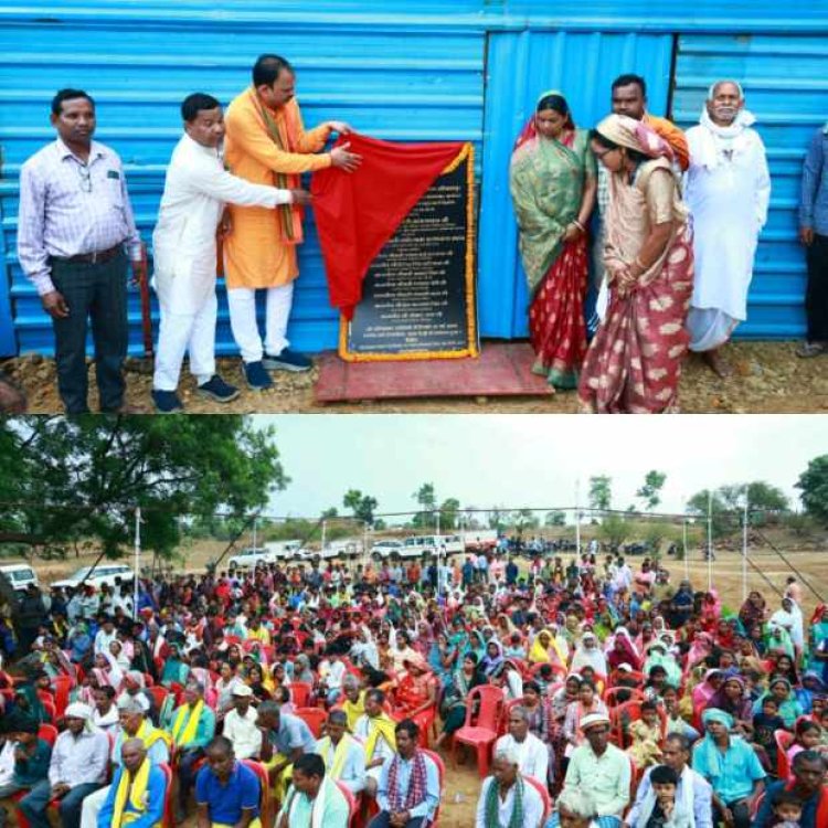 हसदेव नदी पर बनेगा उच्च स्तरीय पुल, 16 गांवों की बदलेगी तस्वीर, ₹735.68 लाख की लागत से पेन्ड्री– मंगोरा बेलकामार मार्ग पर पुल एवं पहुंच मार्ग निर्माण का हुआ भूमिपूजन,