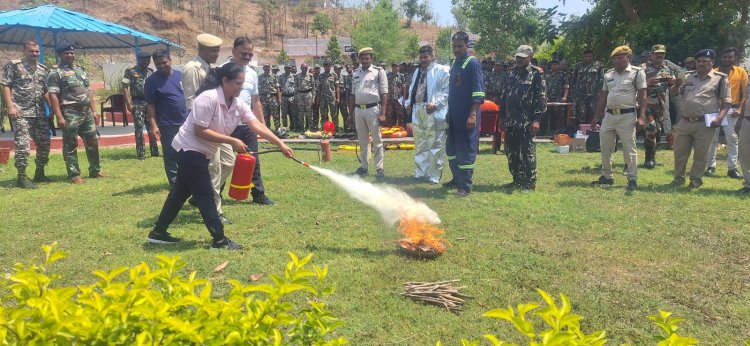 विश्व पर्यावरण दिवस पर 18 वीं वाहिनी CAF में पर्यावरण संरक्षण और अग्नि सुरक्षा का अनूठा संगम,